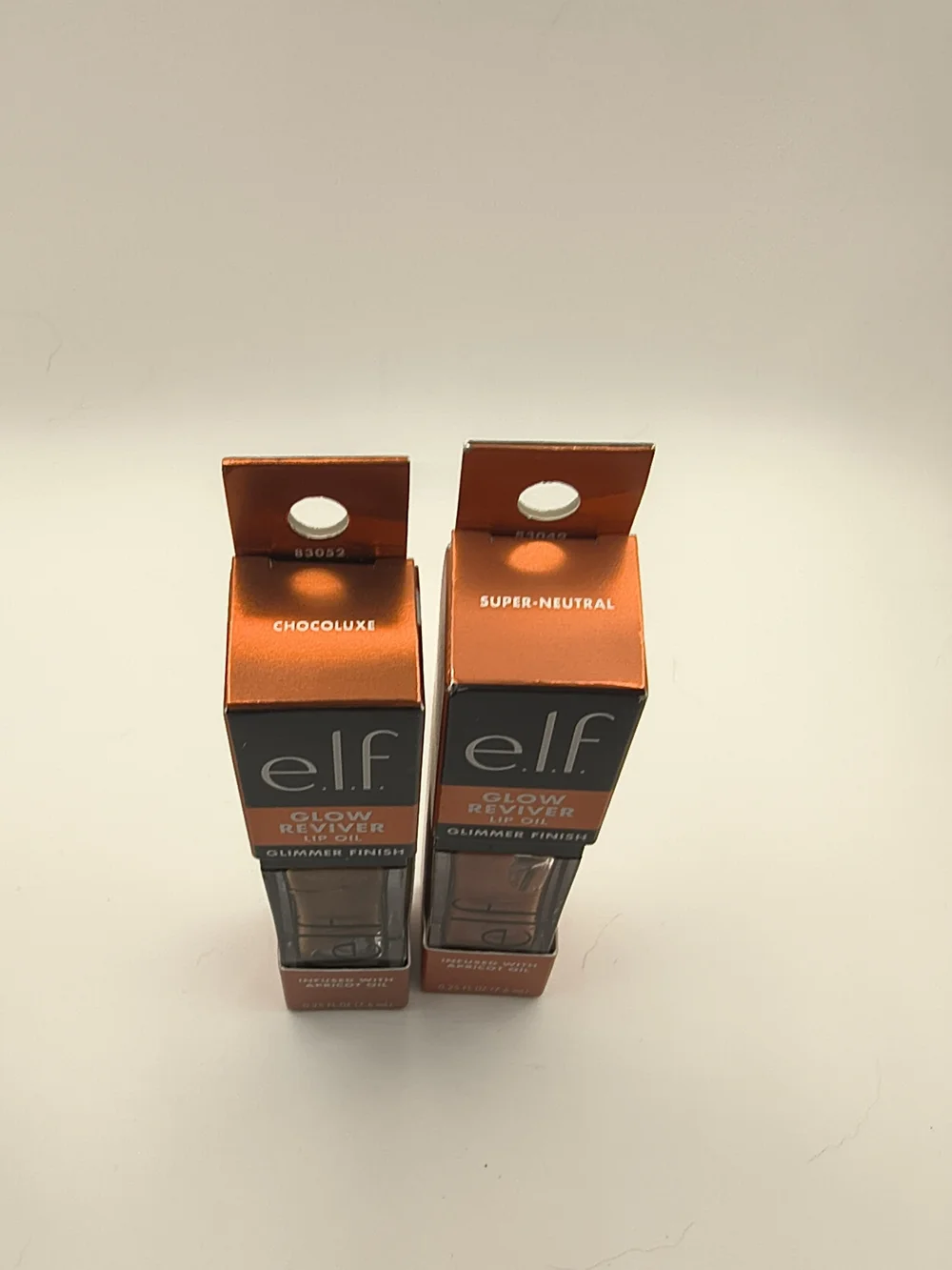 e.l.f. Glow Reviver Lip Oil Duo - Warm Copper & Neutral Shades